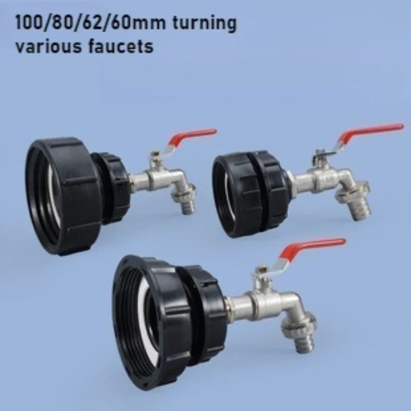 IBC Tote Tank Valve Adapter – Variable Diameter Threaded Joint