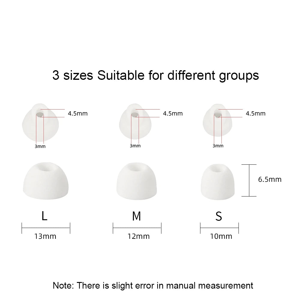 3Pair For JBL ENDURANCE PEAK3 Earbud Covers Silicone Earcups For Peak 3 Ear Caps Bluetooth-Compatible Headset Accessories Peaceful Pleasures Health and Wellness