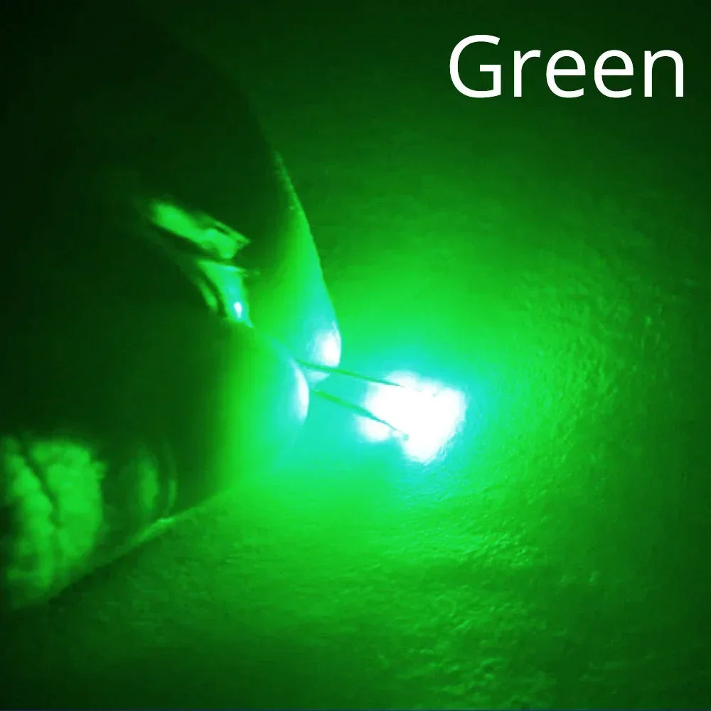 10PCS 1206 SMD LED Chip Beads – Multi-Color Super Bright Diodes