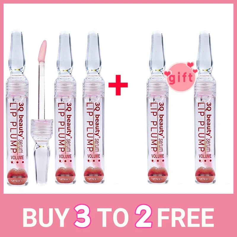 Volumising Lip Plumper Oil Gloss Serum – Hyaluronic Acid