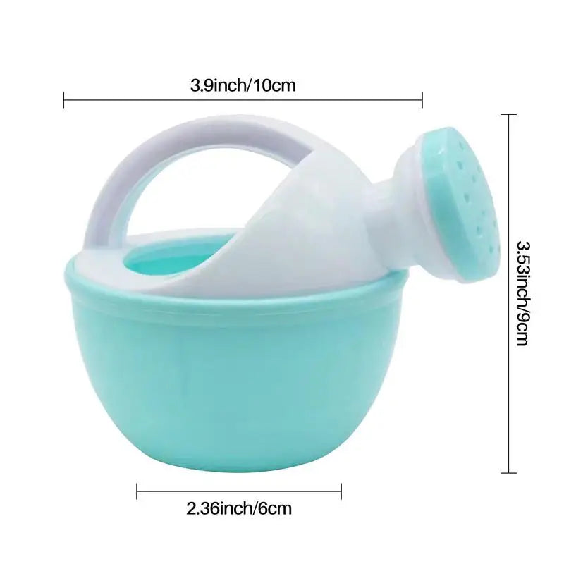 Baby Bath Toy Colorful Plastic Watering Can Watering Pot Beach Toy Play Sand Shower Bath Toy Water Kettle Watering Cans Peaceful Pleasures Health and Wellness