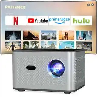 X3 Pro Smart Projector 720P Native 4K Decode Android 11 Electric Focus 190ANSI Dual WiFi BT5.0 120" Home Theater Projector Peaceful Pleasures Health and Wellness