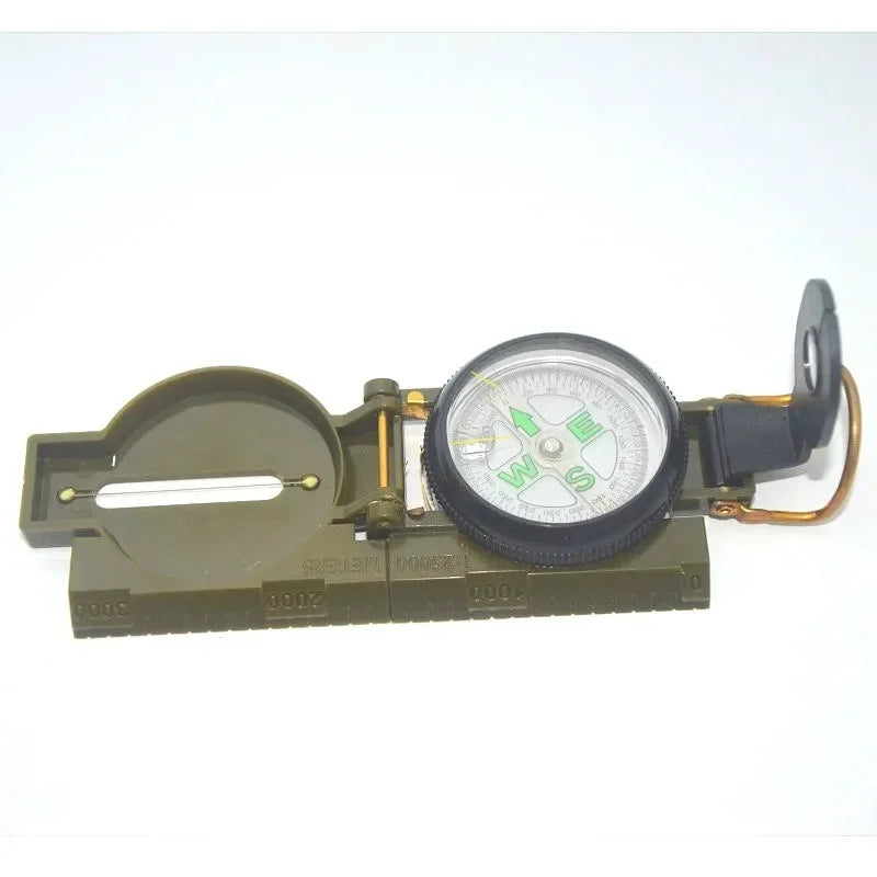 Waterproof High Precision Compass Outdoor Gadget Sports Hiking Mountaineering Professional Military Army Metal Sight Peaceful Pleasures Health and Wellness