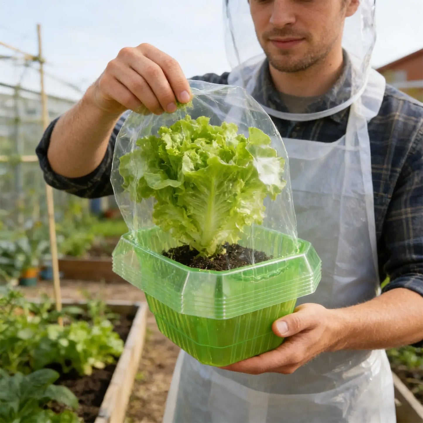 20-Pack Garden Plant Cloches | Frost & Insect Protection