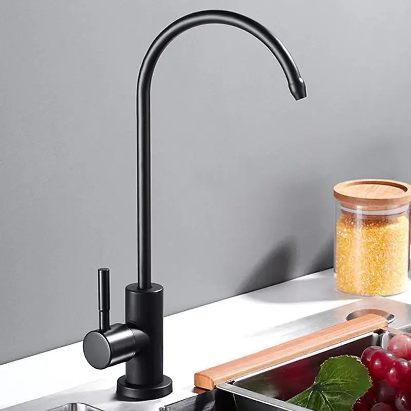 304 Stainless Steel Kitchen Faucet | 360° Swivel Single Handle