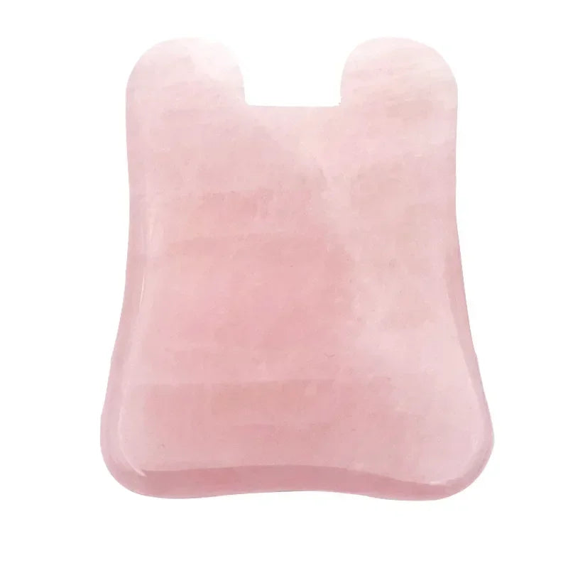 Natural Stone Gua Sha Facial Massage Tool | Crystal Gift Box Set