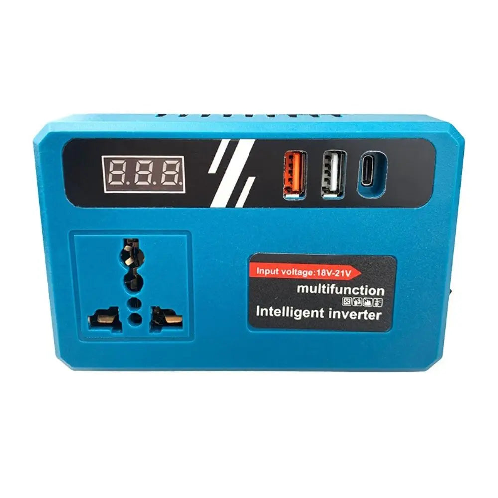Makita Battery Inverter 3 USB Ports 120W DC to AC Converter