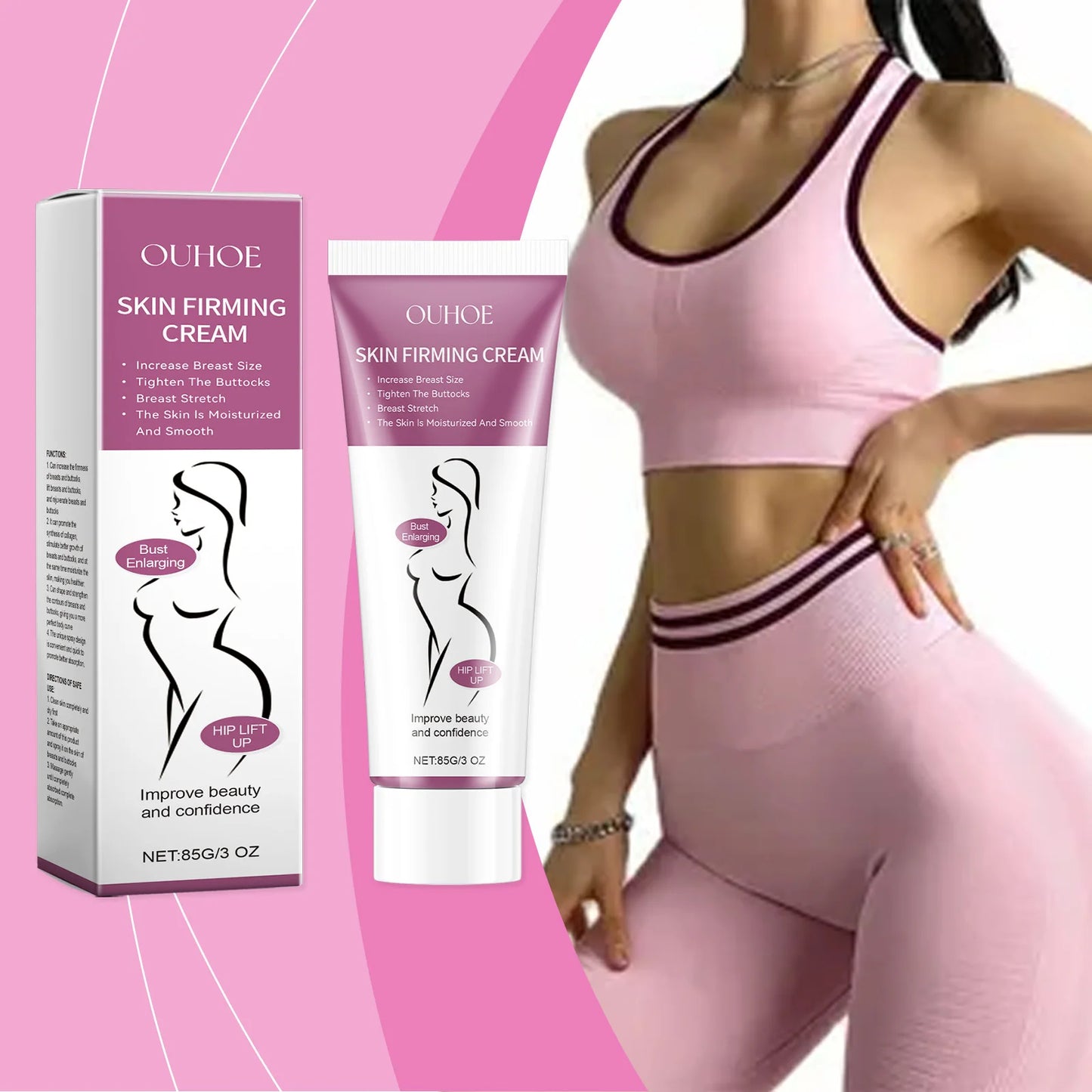 Breast & Hip Firming Cream – Lifts, Shapes & Hydrates Skin