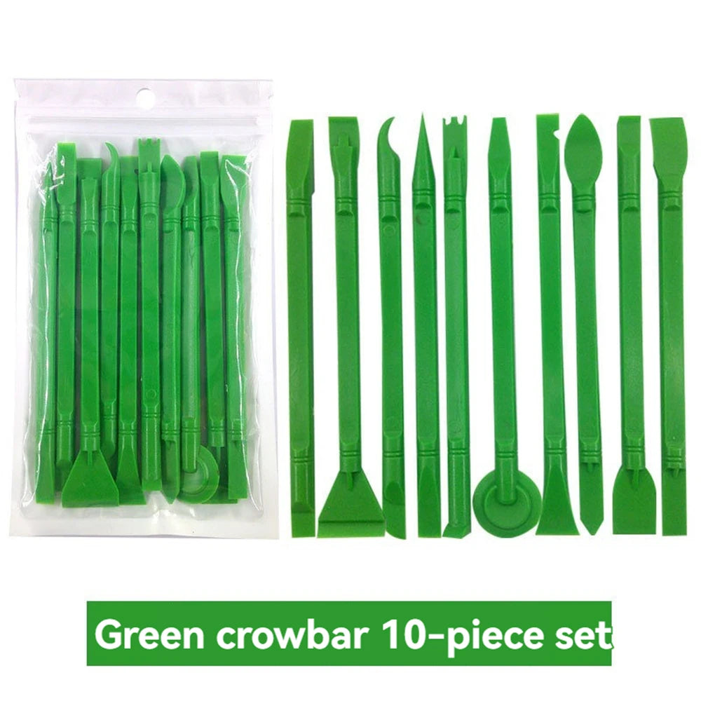 10-Piece Plastic Spudger Pry Bar Kit for Phone & Device Repair