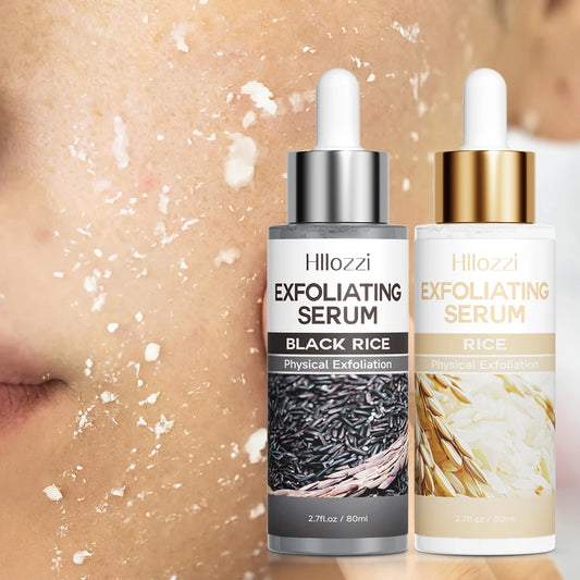 Rice & Black Rice Exfoliating Gel – Deep Cleanse & Moisturize Facial Exfoliating Gel Peaceful Pleasures Health and Wellness