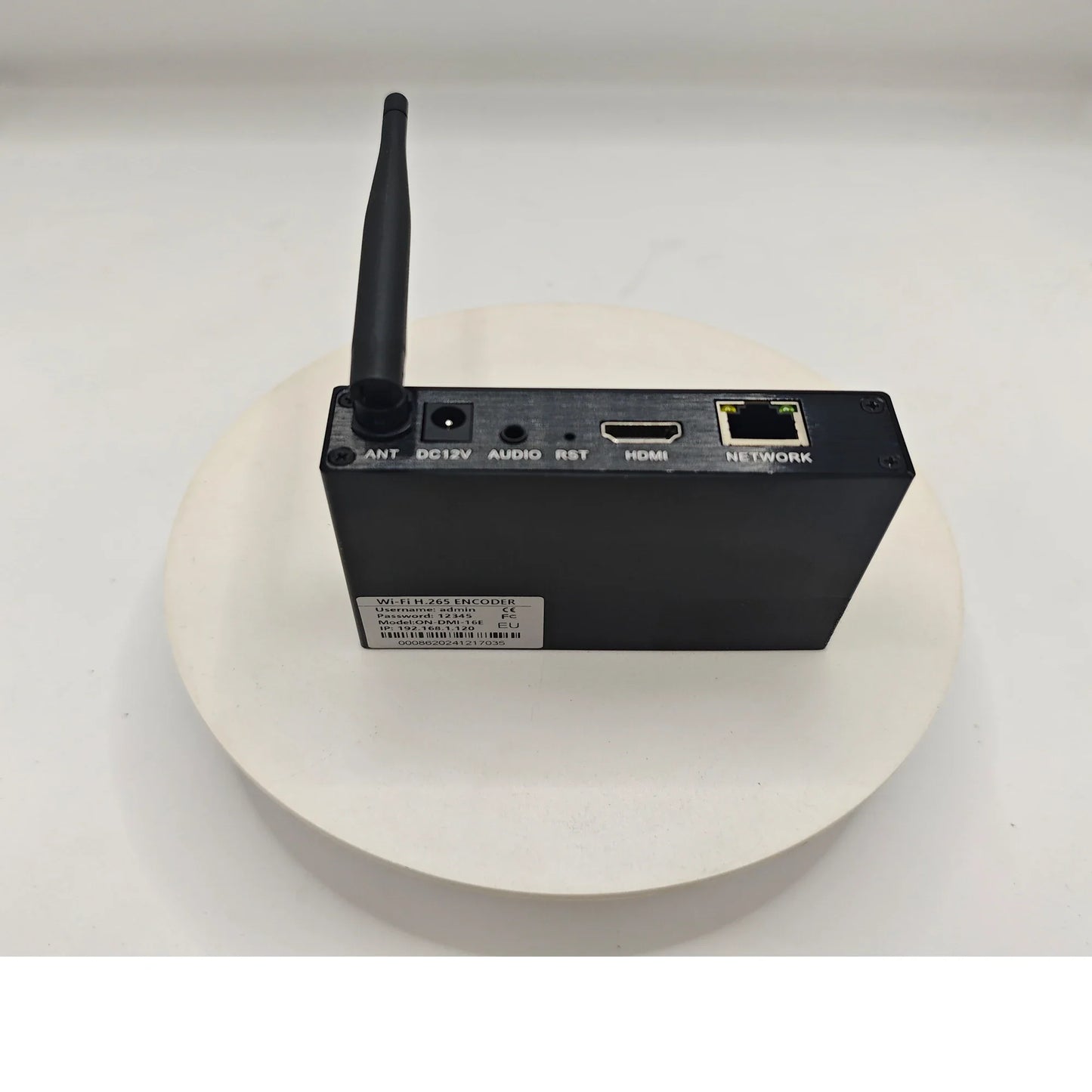 WiFi HD Video Encoder H.265/H.264 HDMI to IP RTMP SRT RTSP