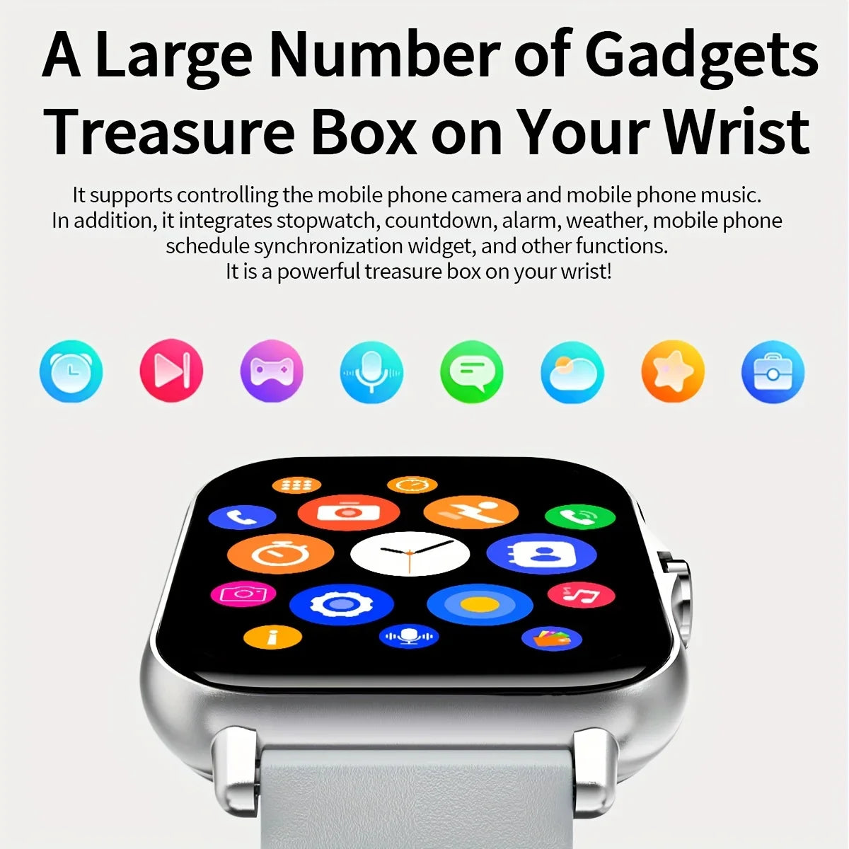 ERUN 1.83" Smart Watch – Calls, Fitness & Sleep Tracker