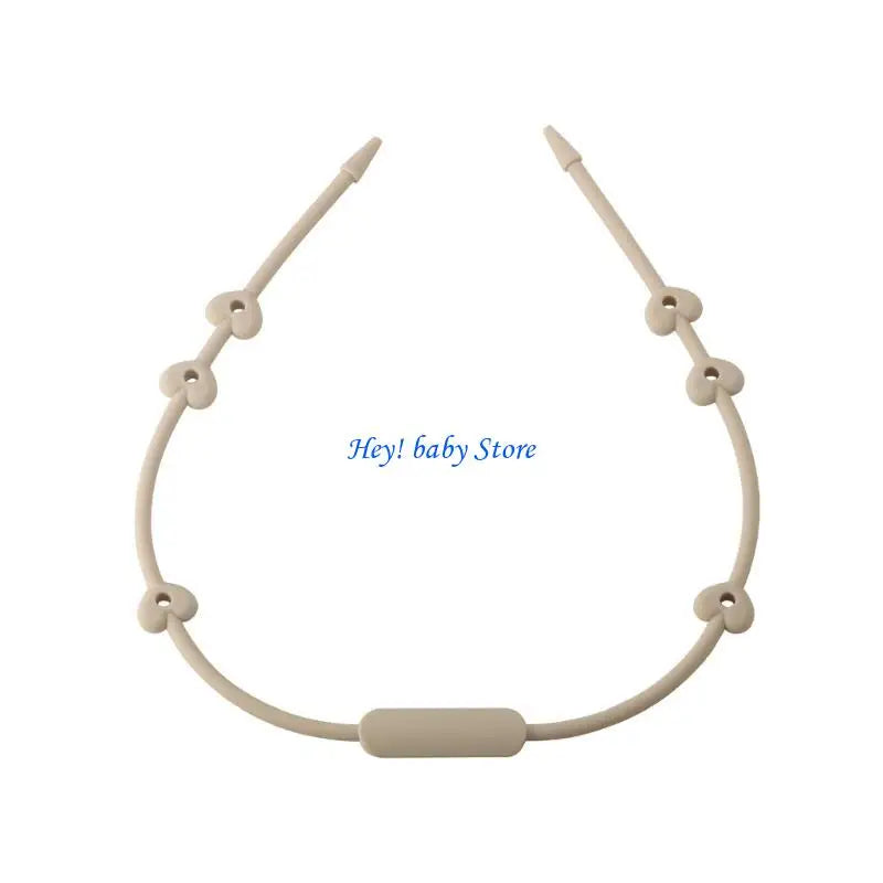 Baby Silicone Cup Catcher – BPA-Free Pacifier Safety Strap