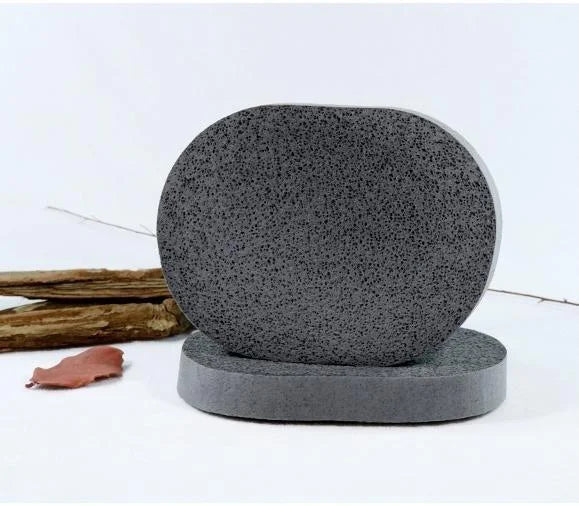 Soft Natural Black Bamboo Sponge Beauty Face Wash Cleaning Cosmetic