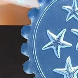 Sea Starfish 3D Silicone Nail Mold Decorations Summer Starfish DIY Design Manicure Template Carving Nail Art Stencil Tool Peaceful Pleasures Health and Wellness