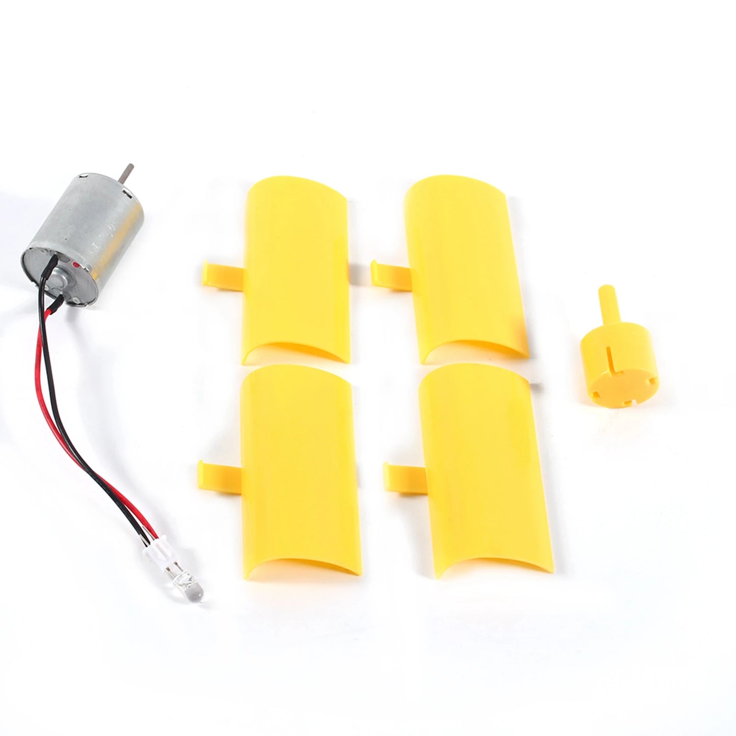 DIY Kit Small Motor Vertical Wind Turbines Blades Breeze Electricity Generator Vertical Wind Generator Science Model Wind Energy Peaceful Pleasures Health and Wellness