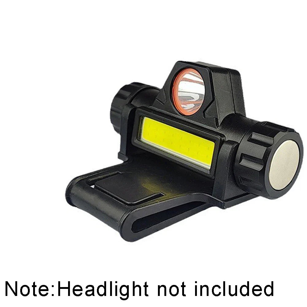 Welding Helmet Headlight Mount Bracket | ABS Light Stand Base