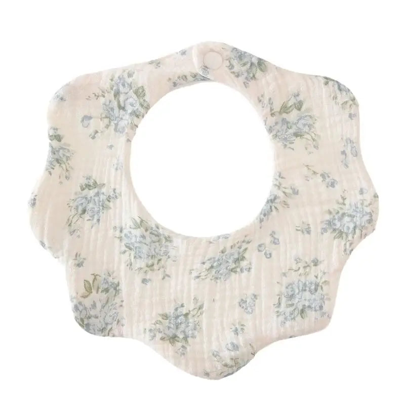Cotton Bandana Baby Bib | Floral Teething & Drooling Bib