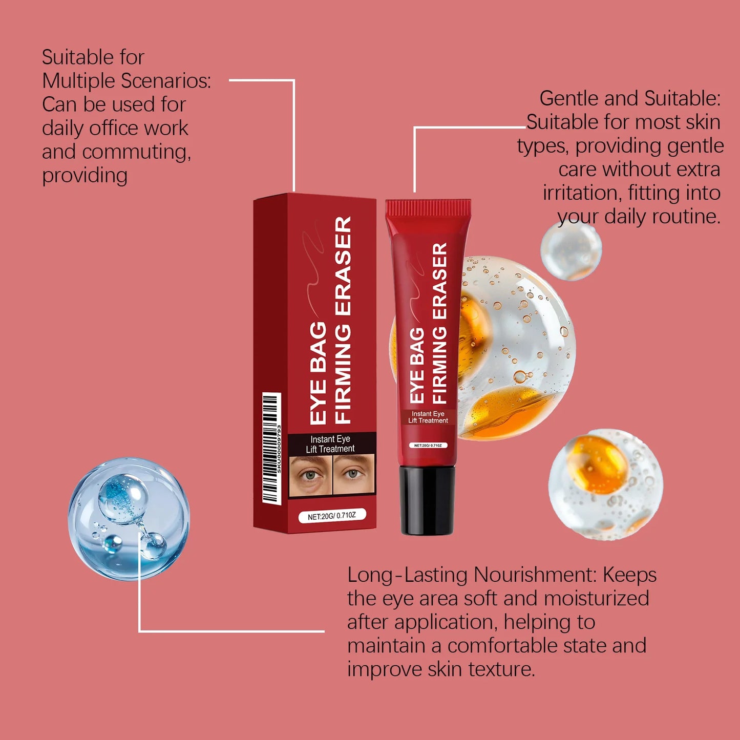 Jaysuing Retinol Eye Cream – Firming, Brightening & Hydrating