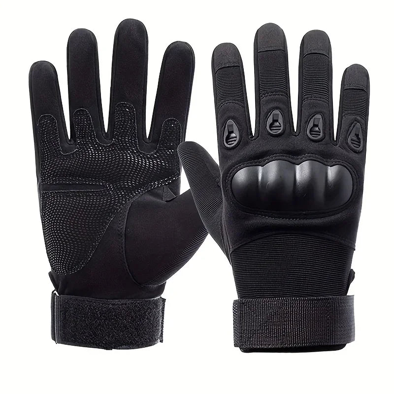 Men's Tactical Full Finger Gloves – Military Combat & Cycling