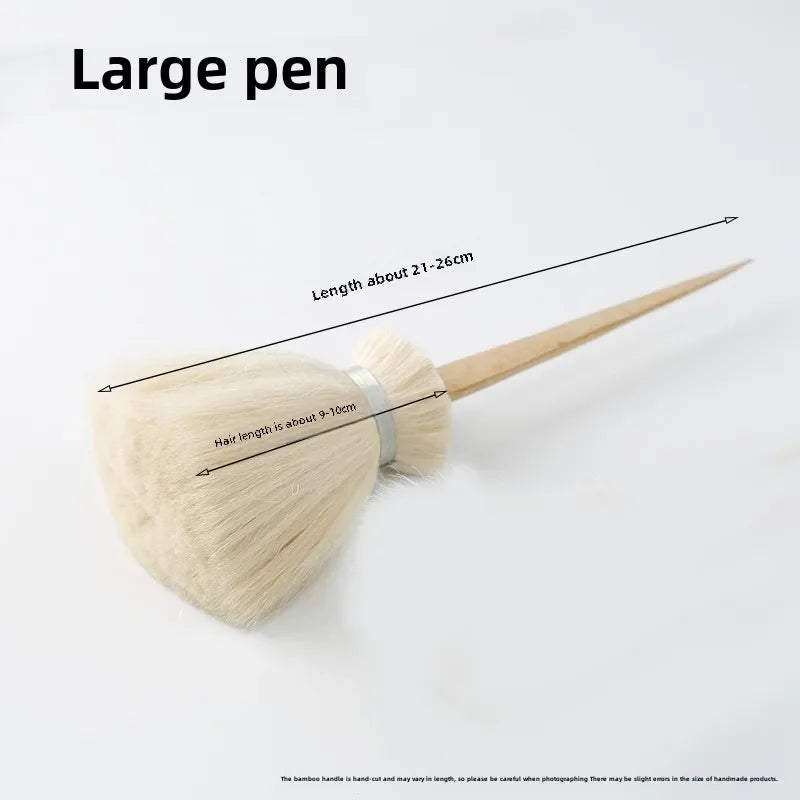 Bamboo Brush Multipurpose Tool for Ceramic Pottery Polymer Clay & Clay Crafting - Essential for Sculpting, Smoothing & Finishing Peaceful Pleasures Health and Wellness L