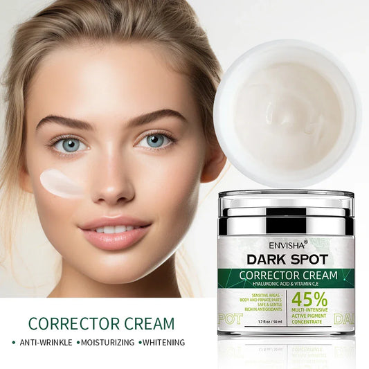 ENVISHA Freckle & Dark Spot Cream – Whitening, Anti-Aging & Brightening Peaceful Pleasures Health and Wellness