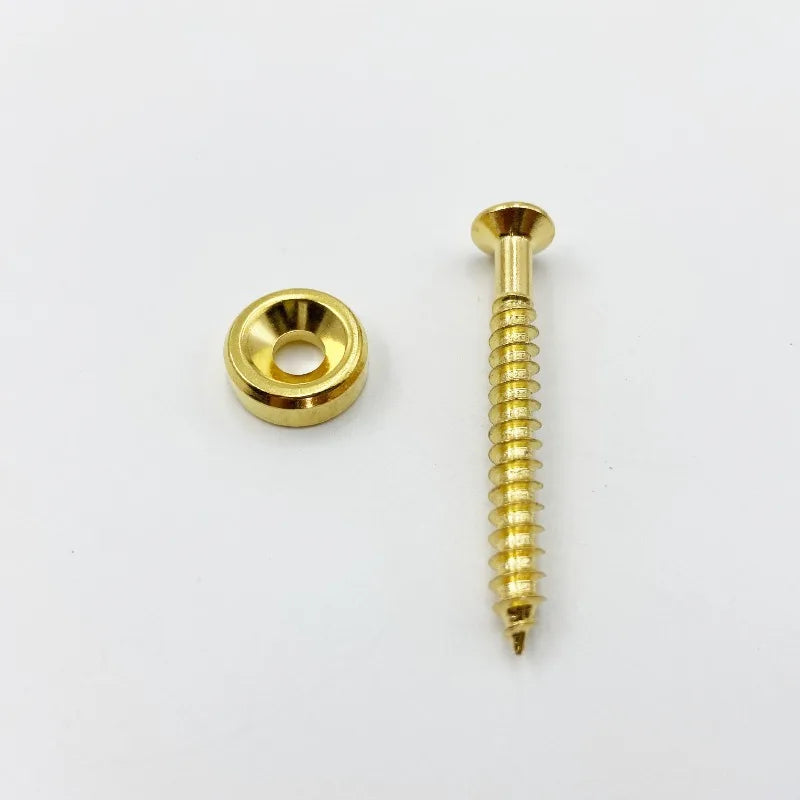 Electric Guitar Neck Mounting Ferrules Bushings Screws Accesories