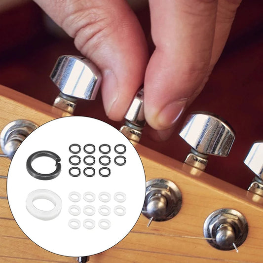 Electric Guitar Tuning Peg Washer Spacers 24pcs | Machine Head Guitar Tuner Spacers Peaceful Pleasures Health and Wellness Default Title
