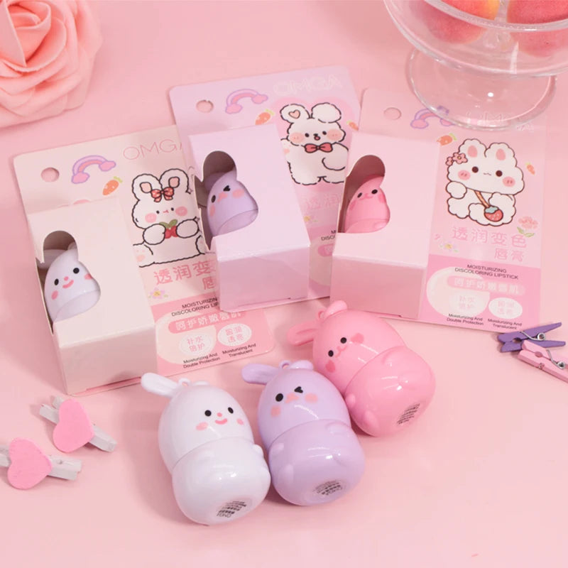 Goody Bunny Color-Changing Moisturizing Lip Balm Lipstick