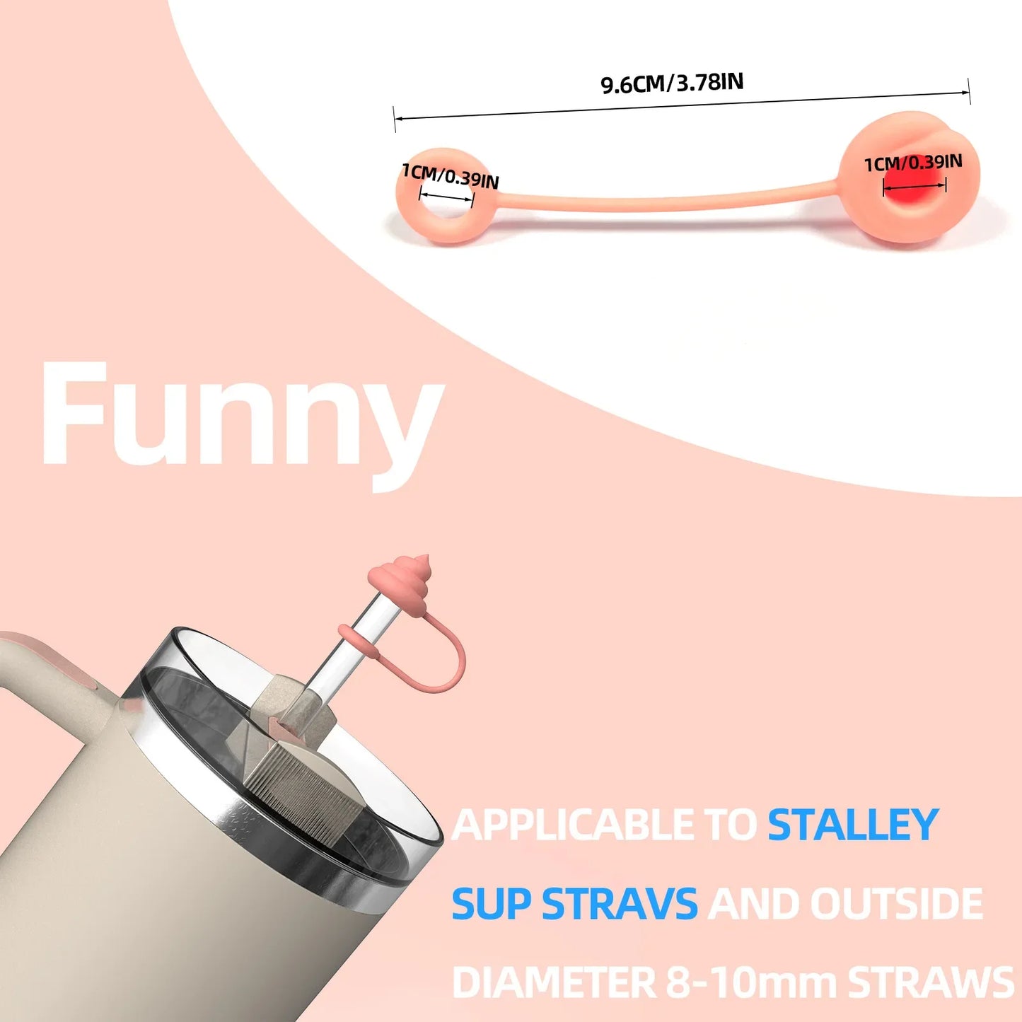 Silicone Anti-Overflow Lid for Stanley Cups & Tumblers Cup Lid Accessory Peaceful Pleasures Health and Wellness