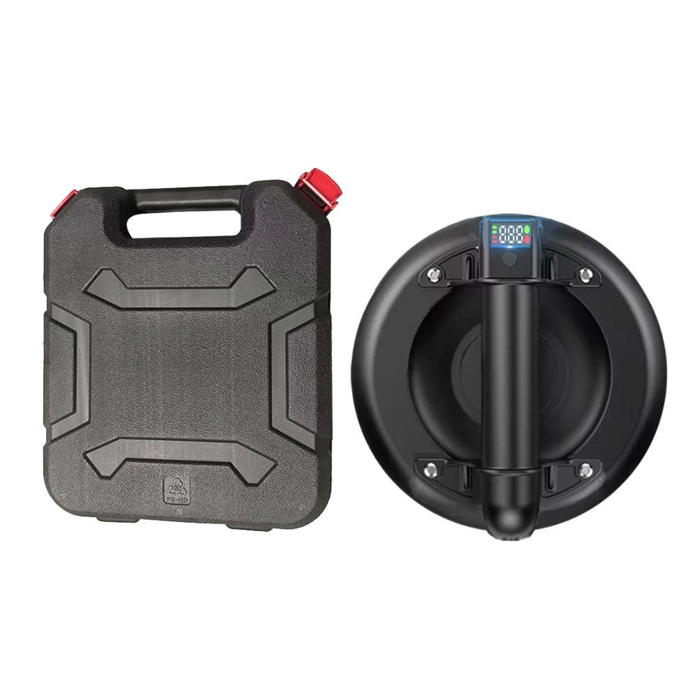 Electric Vacuum Suction Cup 8 Inch 200kg Bearing Capacity Heavy Duty Vacuum Lifter for Granite Tile Glass Manual Lifting Powerfu Peaceful Pleasures Health and Wellness with box