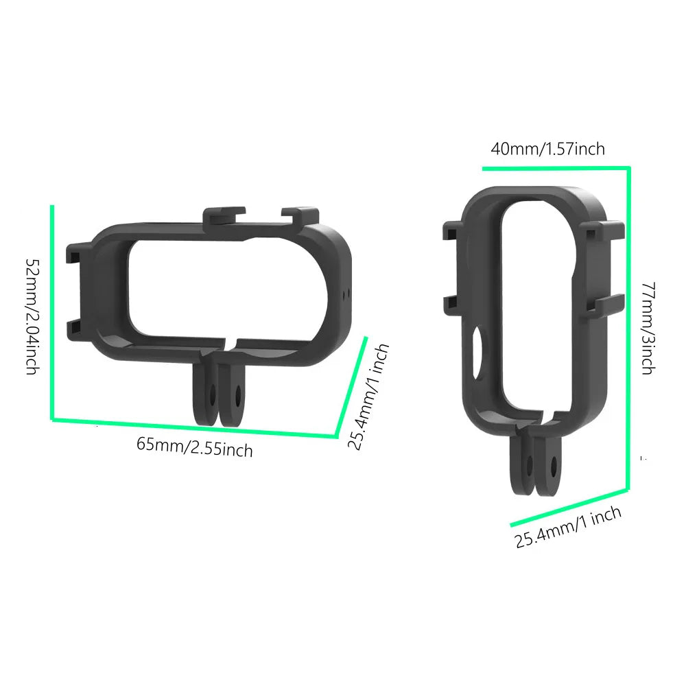 Lightweight For DJI OSMO NANO Action Camera Protective Frame With Horizontal And Vertical Shooting Mount Peaceful Pleasures Health and Wellness