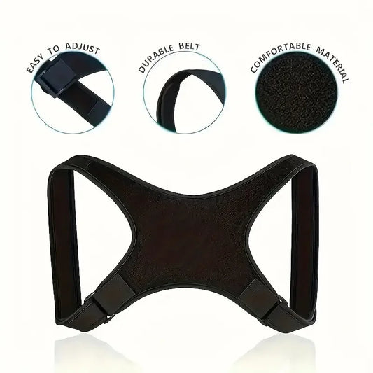 Ergonomic Back Support Adjustable Posture Corrector For Men And Women To Improve Kyphosis And Straighten The Spine Peaceful Pleasures Health and Wellness