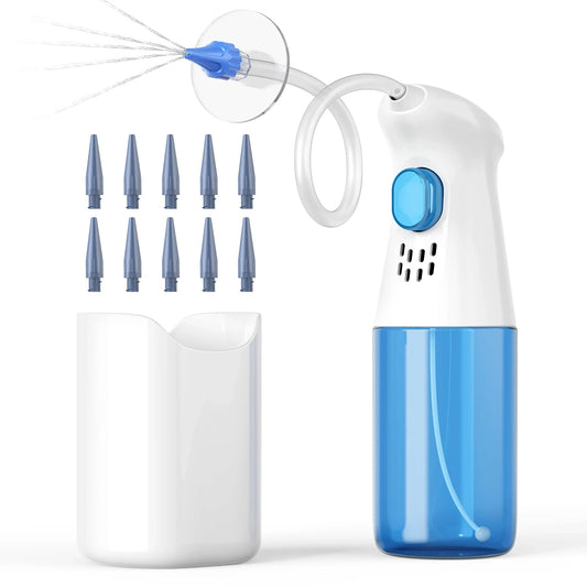 Ergonomic Ear Wax Removal Kit | Silicone Tips & Water Tank Ear Cleaning Kit Peaceful Pleasures Health and Wellness