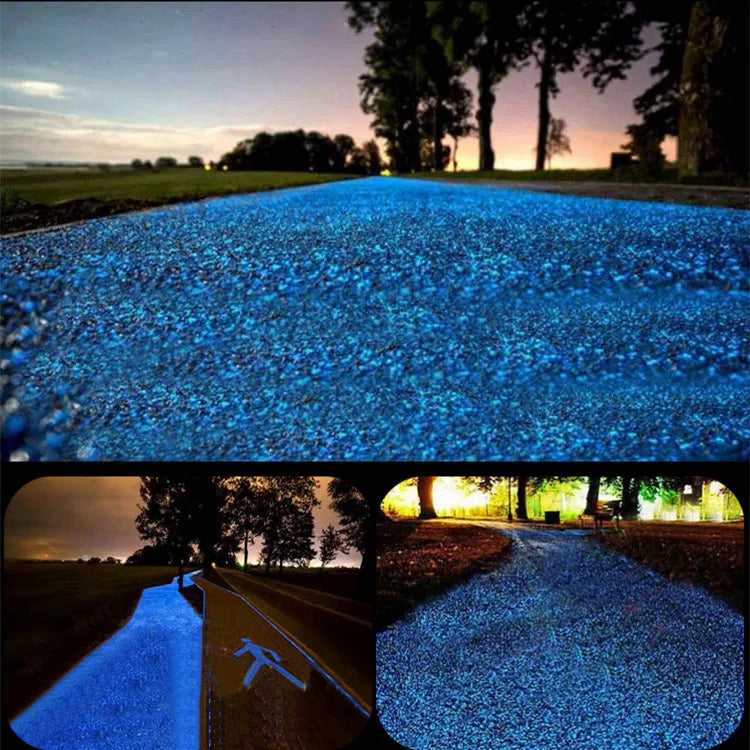 Glow in the Dark Pebbles | Luminous Decorative Rocks & Stones