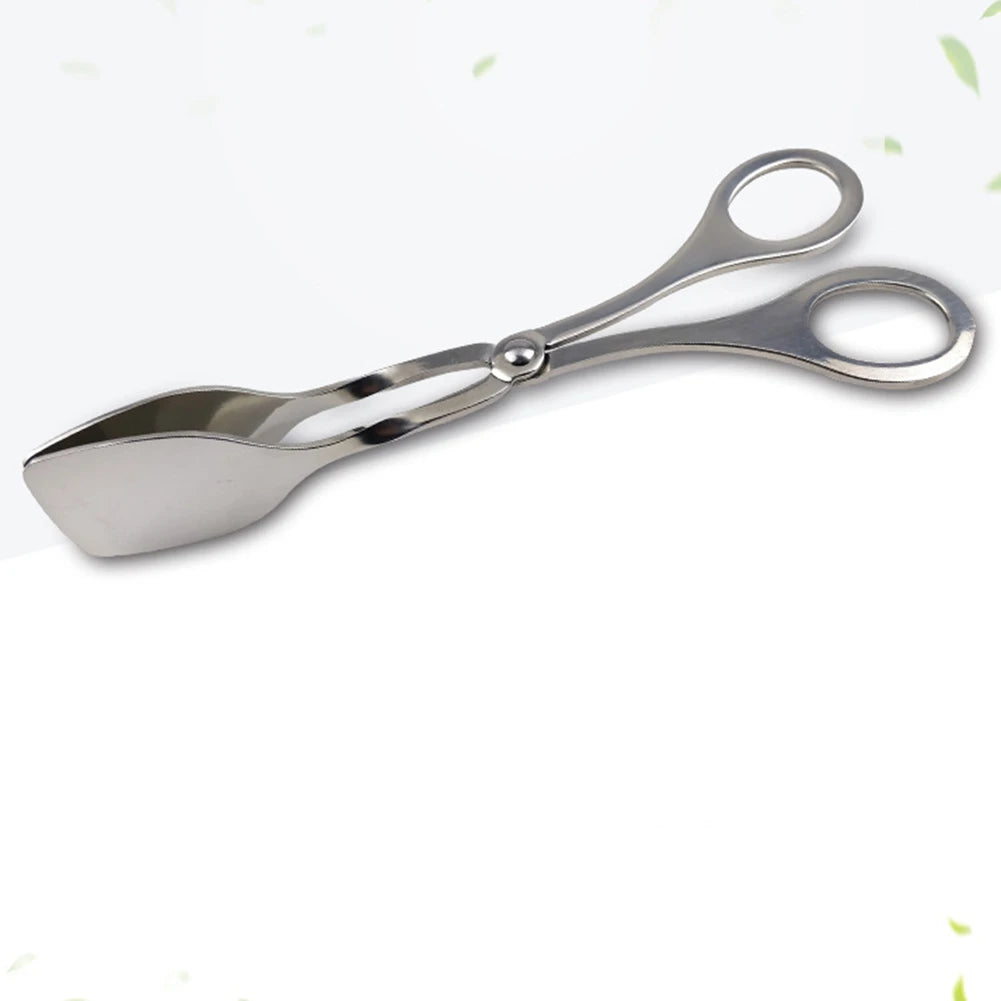 A36T-2 Pieces Kitchen Tongs Grill Tongs Pastry Tongs Serving Tongs Multi-Purpose Tongs The Scissors-Shaped Cooking Tongs Peaceful Pleasures Health and Wellness