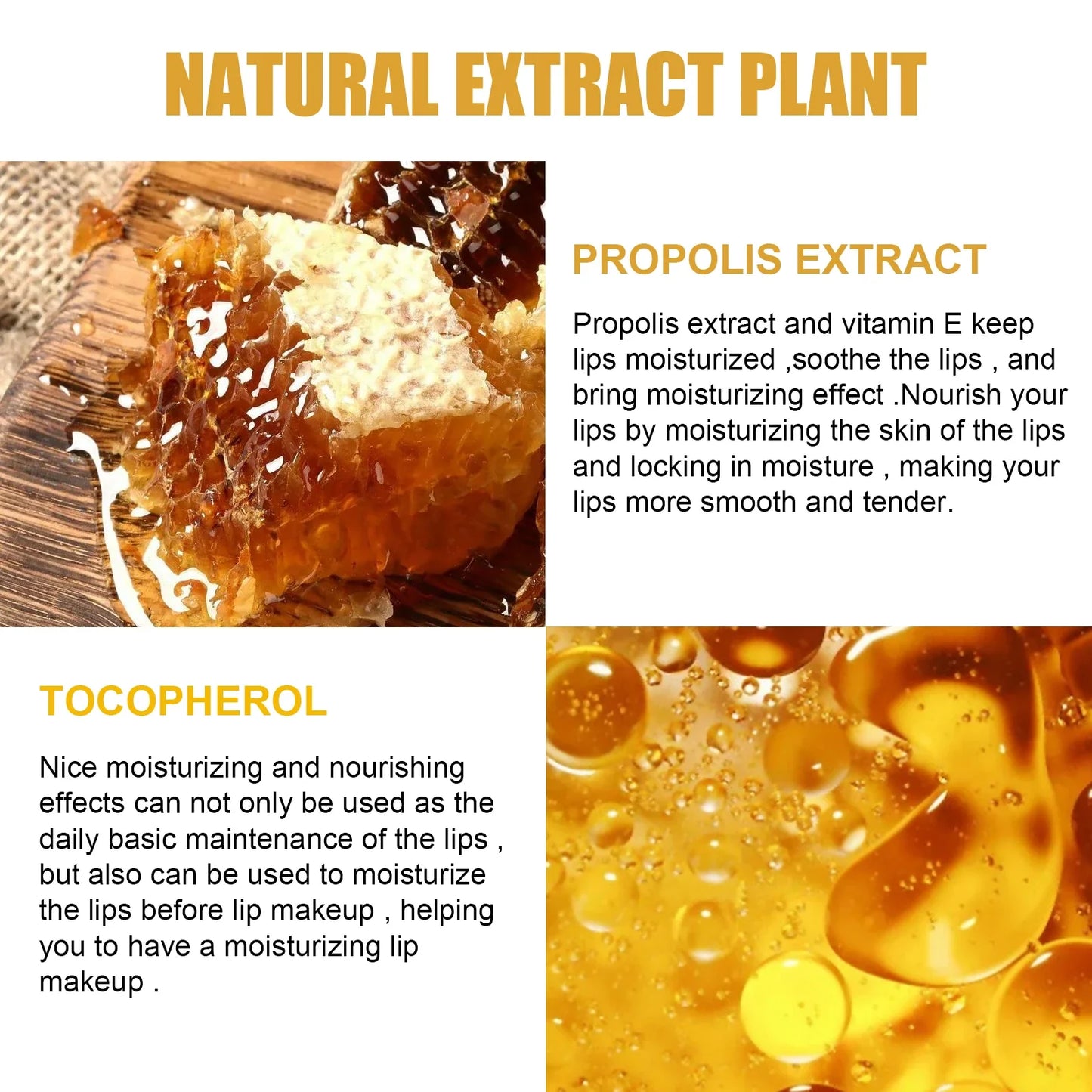 Eelhoe Honey Lip Mask – Moisturizing & Exfoliating Lip Care