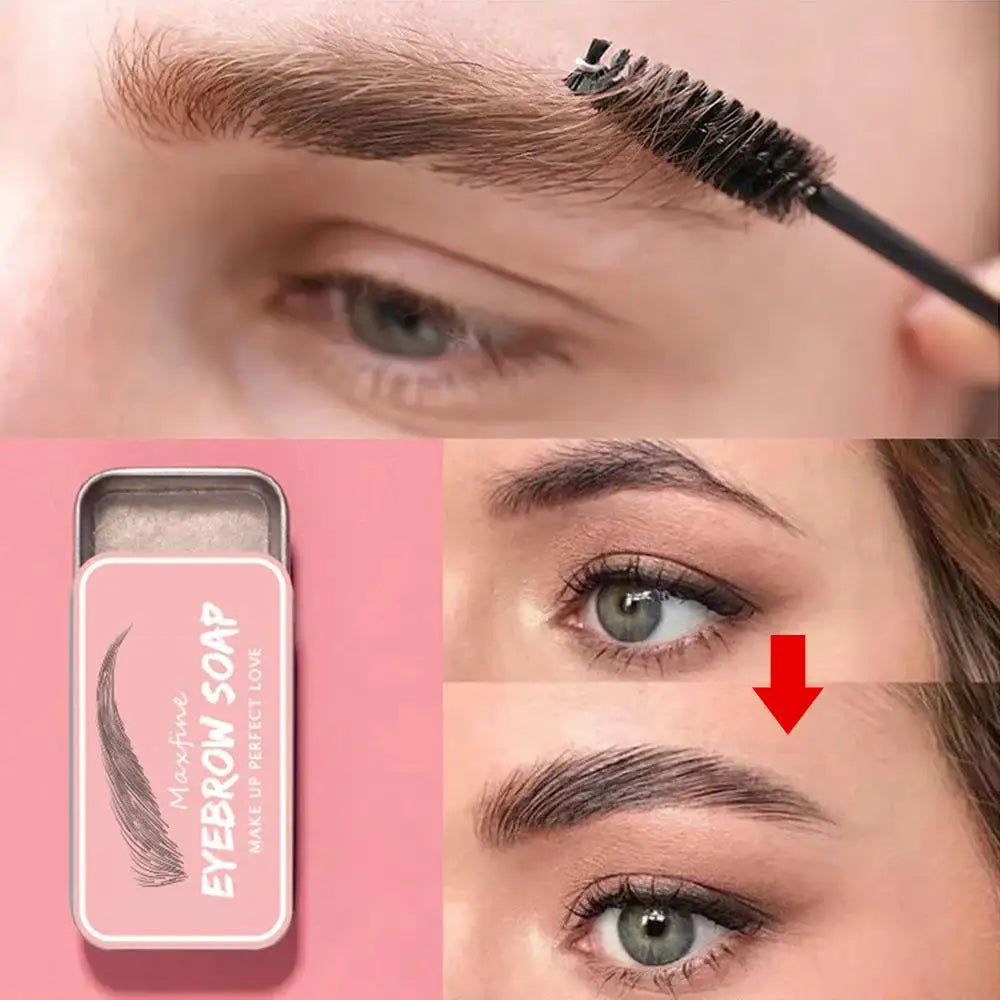 Transparent Eyebrow Styling Wax Soap | Long-Lasting Brow Gel Eyebrow Styling Wax Peaceful Pleasures Health and Wellness