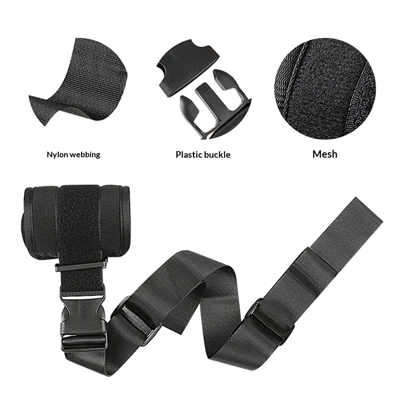 Limb Restraint Belt Bed Restraint Fixed Upper Limbs Fixed Lower Limbs Anti- Restraint Belt Wrist And Ankle Binding Belt Peaceful Pleasures Health and Wellness