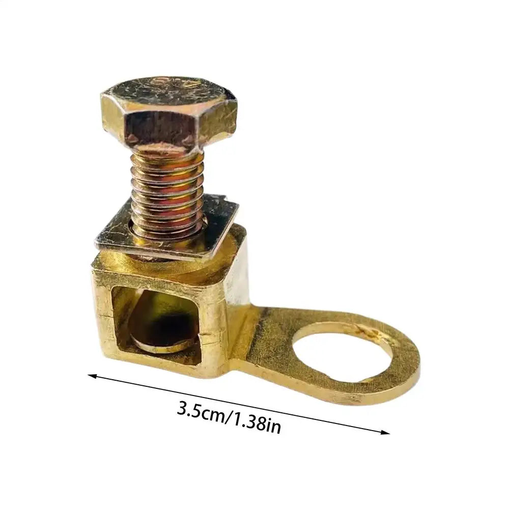 Battery Terminals Safe Portable High Conductivity Copper Heavy Duty Battery Cable Ends For Car Truck SUV RV Van, Repair parts Peaceful Pleasures Health and Wellness A