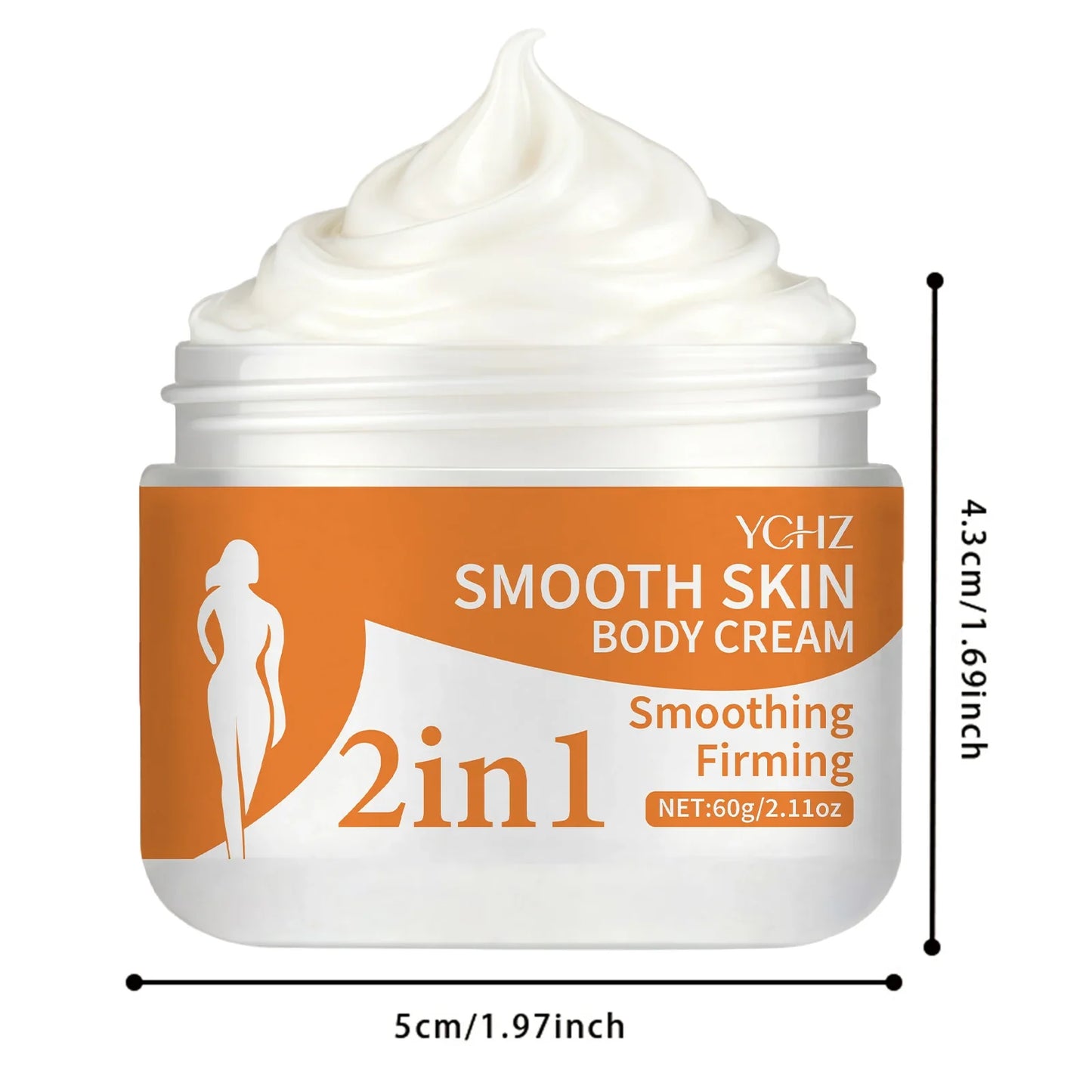 2-in-1 Firming Body Cream | Shea Butter & Plant Extracts 60g