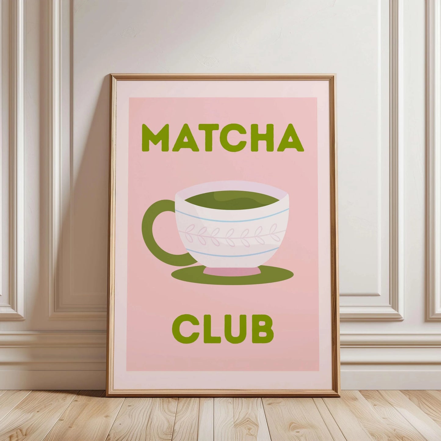But First Cafecito Quotation Canvas Print Minimalist Matcha Club Spanish Wall Art Poster for Modern Living Room Cafe Home Decor Peaceful Pleasures Health and Wellness CT110161 50x70cm Unframed