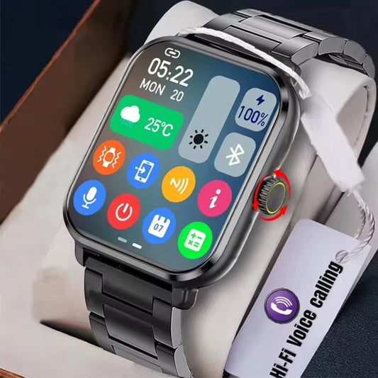 Ola Esporte Smart Watch 2.01" Bluetooth Call Fitness Tracker Smartwatch Peaceful Pleasures Health and Wellness