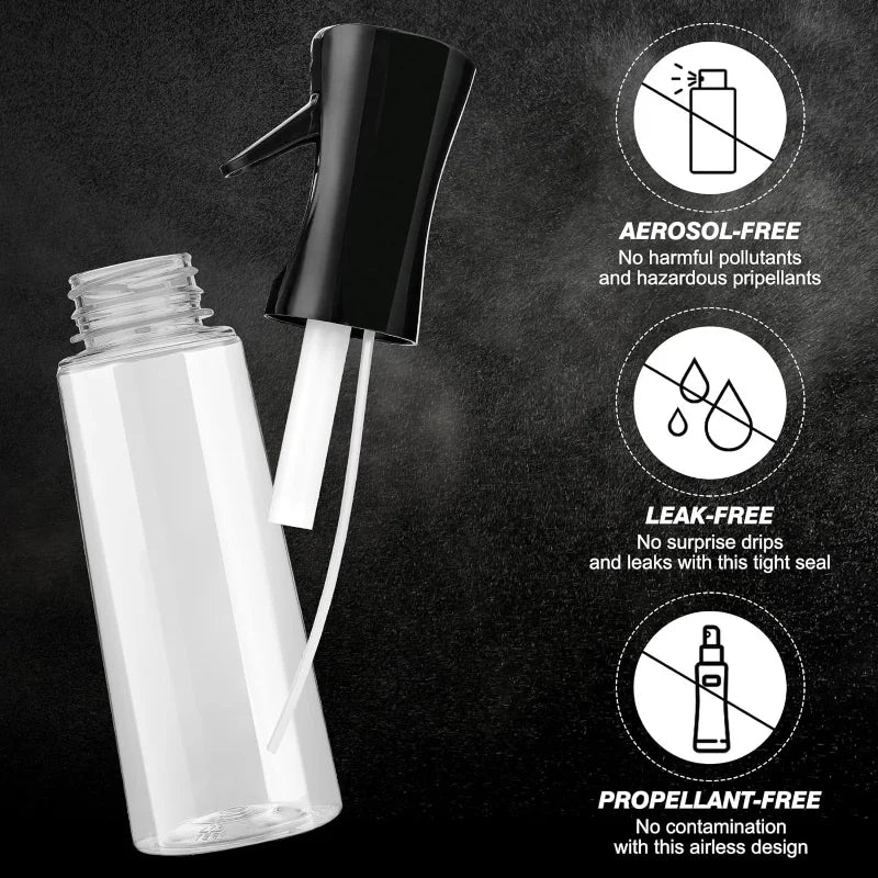 300ML Makeup Continuous Spray Bottle For Hair Essentials Spray Bottles For Cleaning Empty Ultra Fine Water Mister Sprayer Peaceful Pleasures Health and Wellness