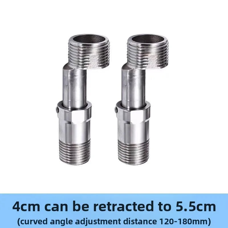 360° Adjustable Eccentric Faucet Corner Tap Adapter | Kitchen