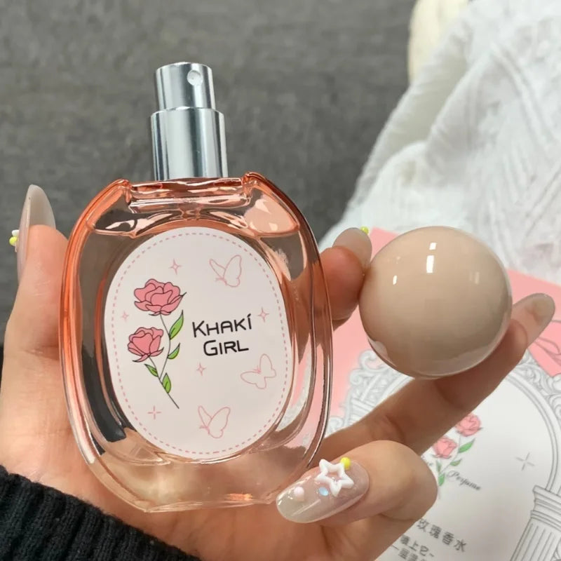 Fresh Rose Fragrance Eau De Toilette Long Lasting Romantic Scent Perfume Elegant Floral Aroma Women Gentle Fragrance Perfume Peaceful Pleasures Health and Wellness