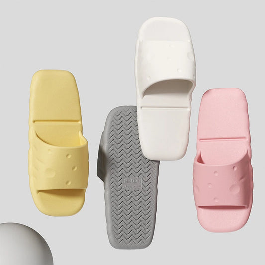 Portable Folding Slippers Lightweight Nonslip Flip-Flops Men Women Folding Flip-Flop Slippers Peaceful Pleasures Health and Wellness