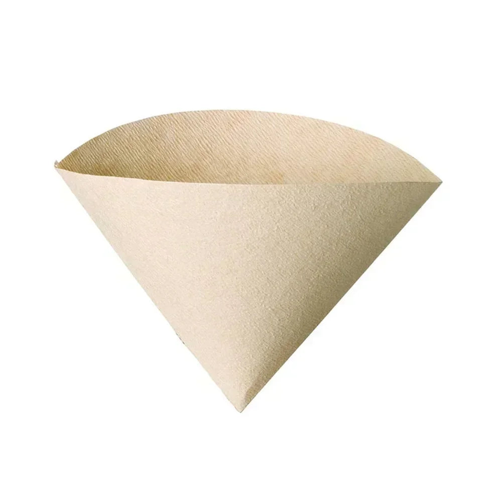 Coffee filter paper cone handmade coffee drip filter coffee filter paper VCF-01/02 Peaceful Pleasures Health and Wellness
