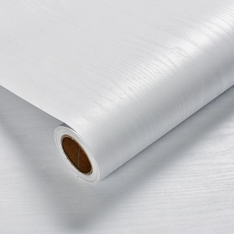 45cm Wood Grain Peel & Stick Wallpaper – Waterproof PVC Contact