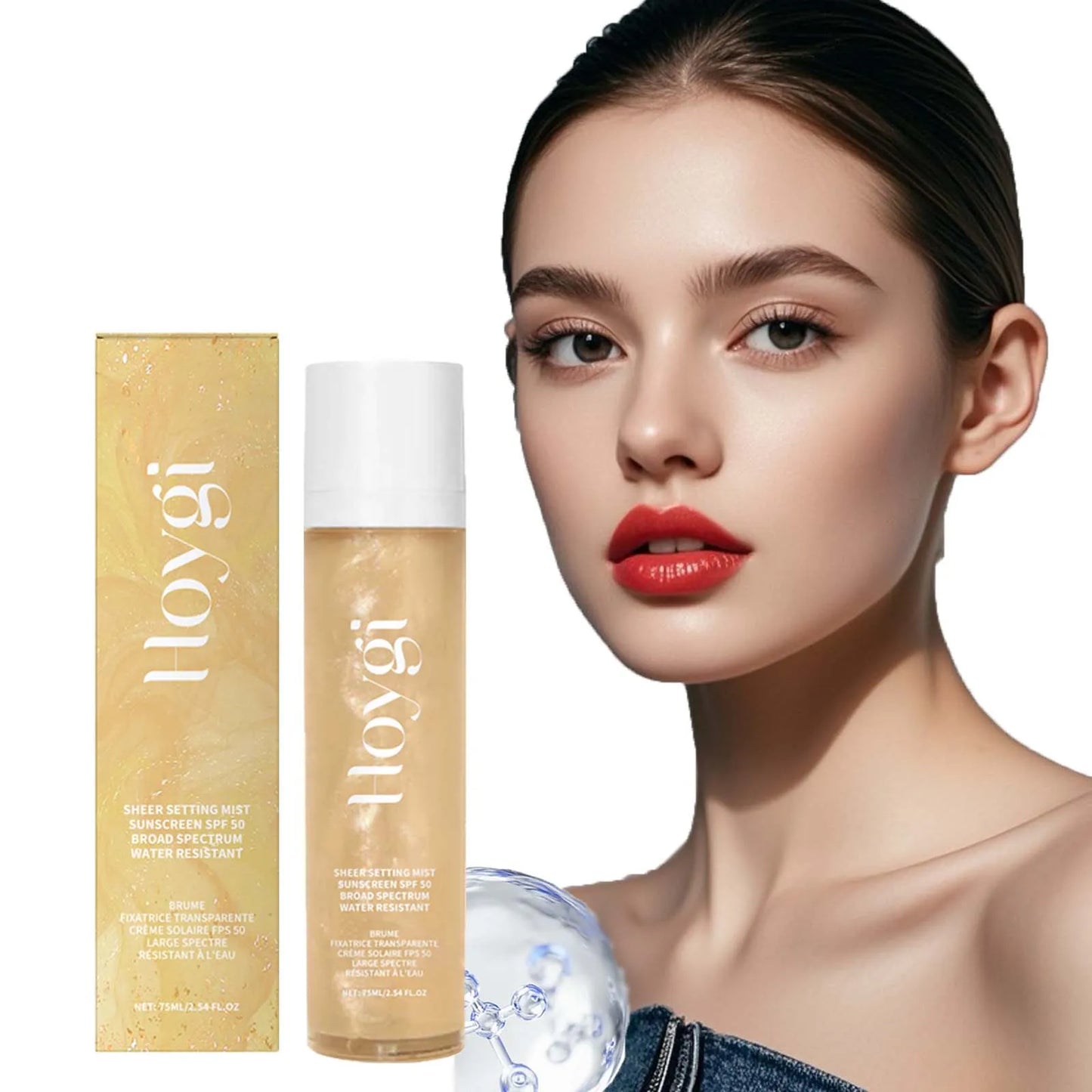 SPF 50+ Makeup Setting Spray – Oil Control & UV Protection Peaceful Pleasures Health and Wellness